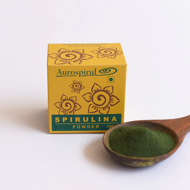 Auroville Spirulina Powder (100g)