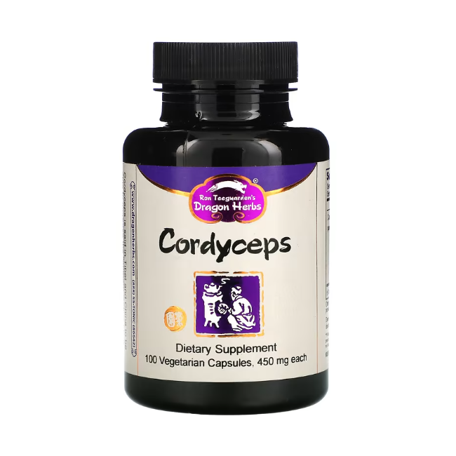 Dragon Herbs - Cordyceps (100 caps)