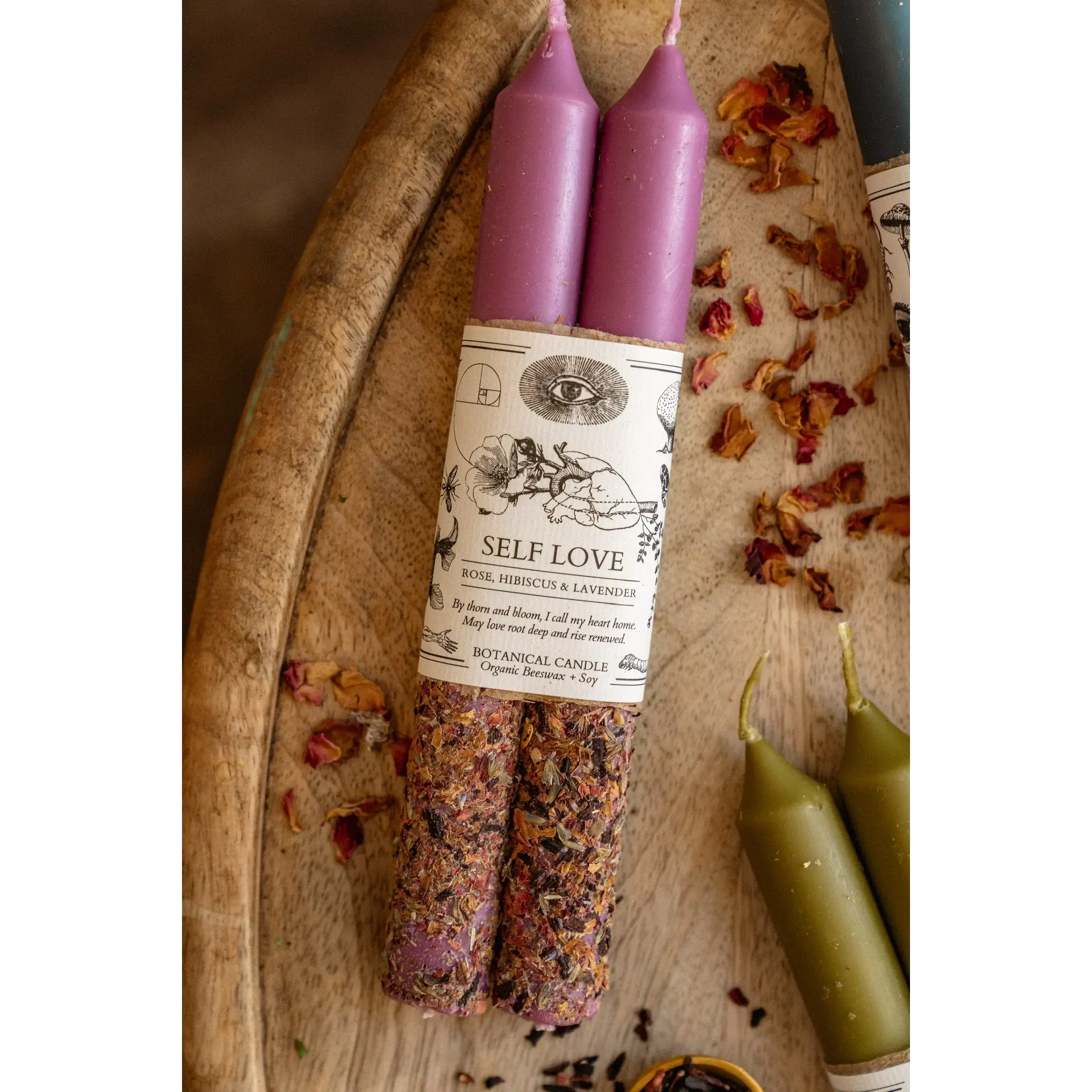 Self-Love Ritual Candle | Heart Healer & Inner Softener