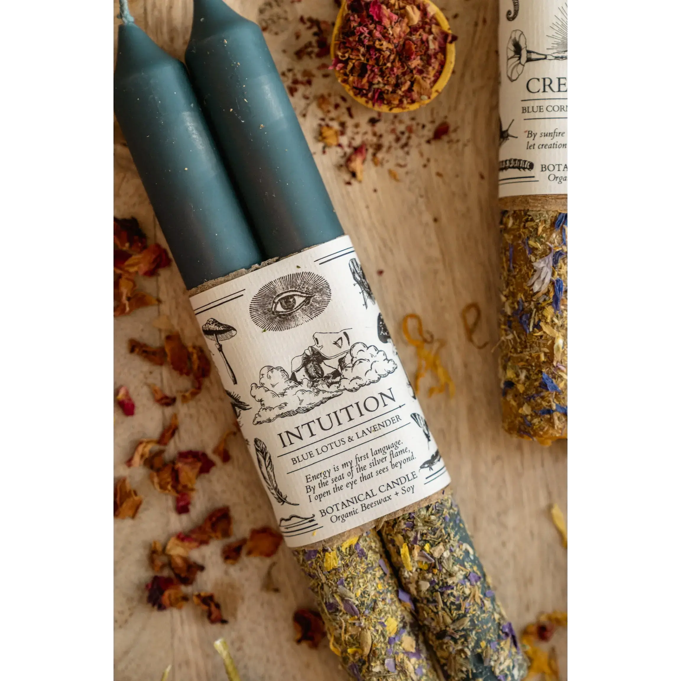 Intuition Ritual Candle | Dream & Third Eye Awakening