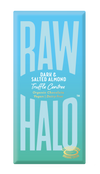 Raw Halo - Dark &amp; Salted Almond Truffle Centres (90g)