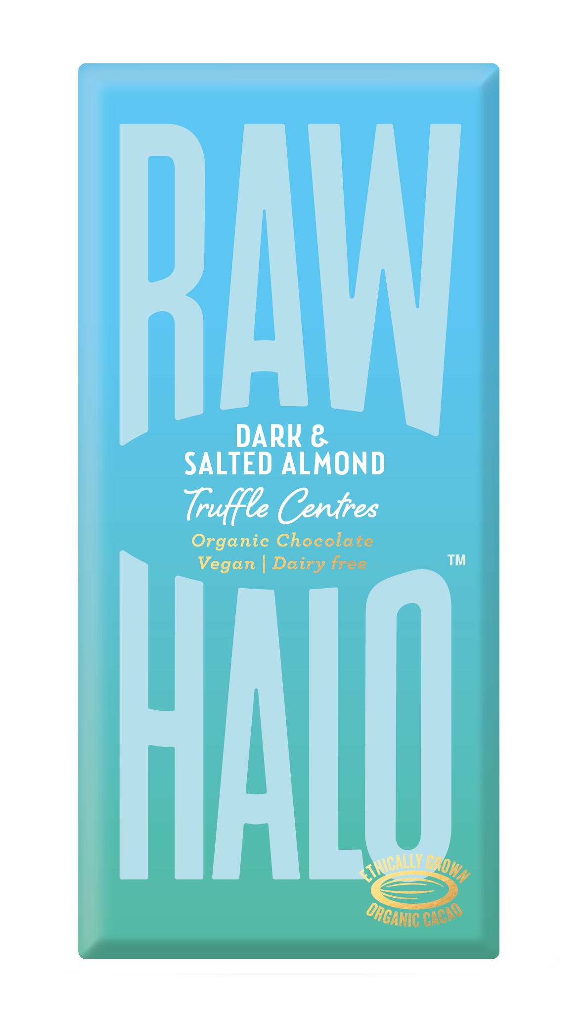 Dark &amp; Salted Almond Truffle Centres (90g) - Raw Halo