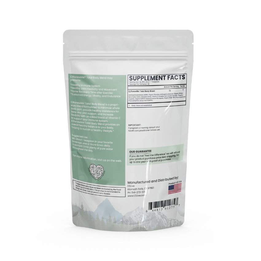 E3RenewMe! Total Body Blend Powder (60g)