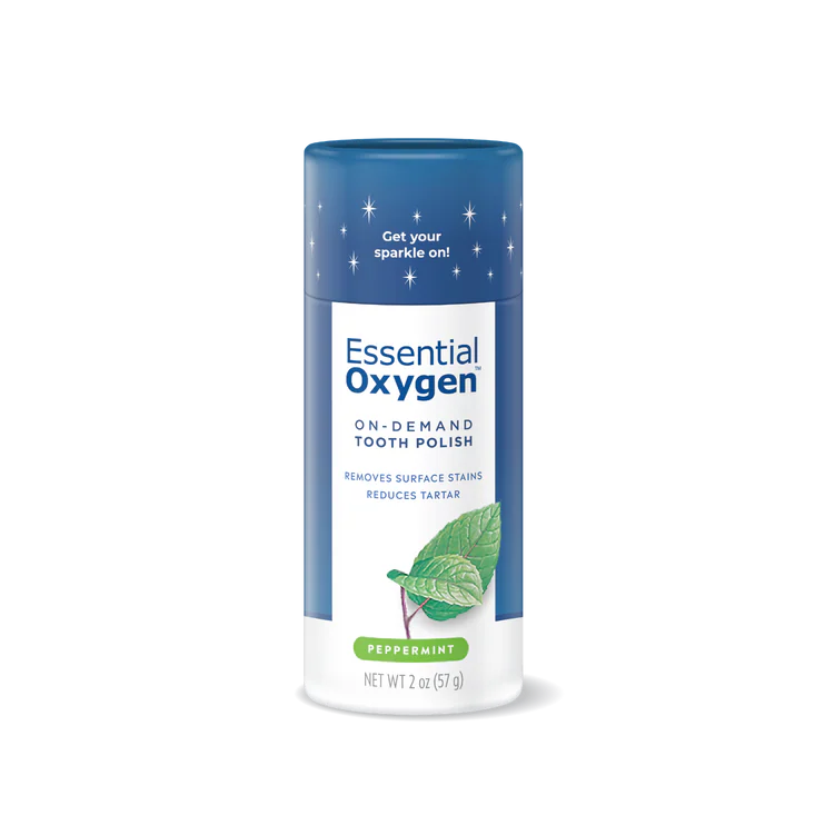 Tooth Polish | Essential Oxygen | Raw Living UK | Tooth Care | Essential Oxygen Tooth Polish will whiten and freshen, with no objectionable ingredients like fluoride, glycerin, carrageenan, sodium lauryl sulfate or sugar.