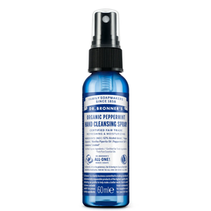 Dr Bronner's Hand Sanitizer Spray - Peppermint (60ml)