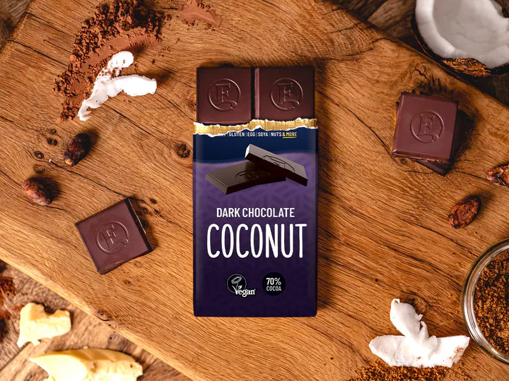 Enjoy Raw Chocolate - Dark Coconut (70g)