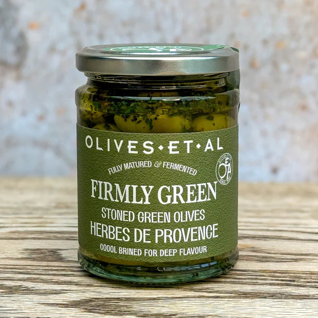 Firmly Green Pitted Amfissa (270g)