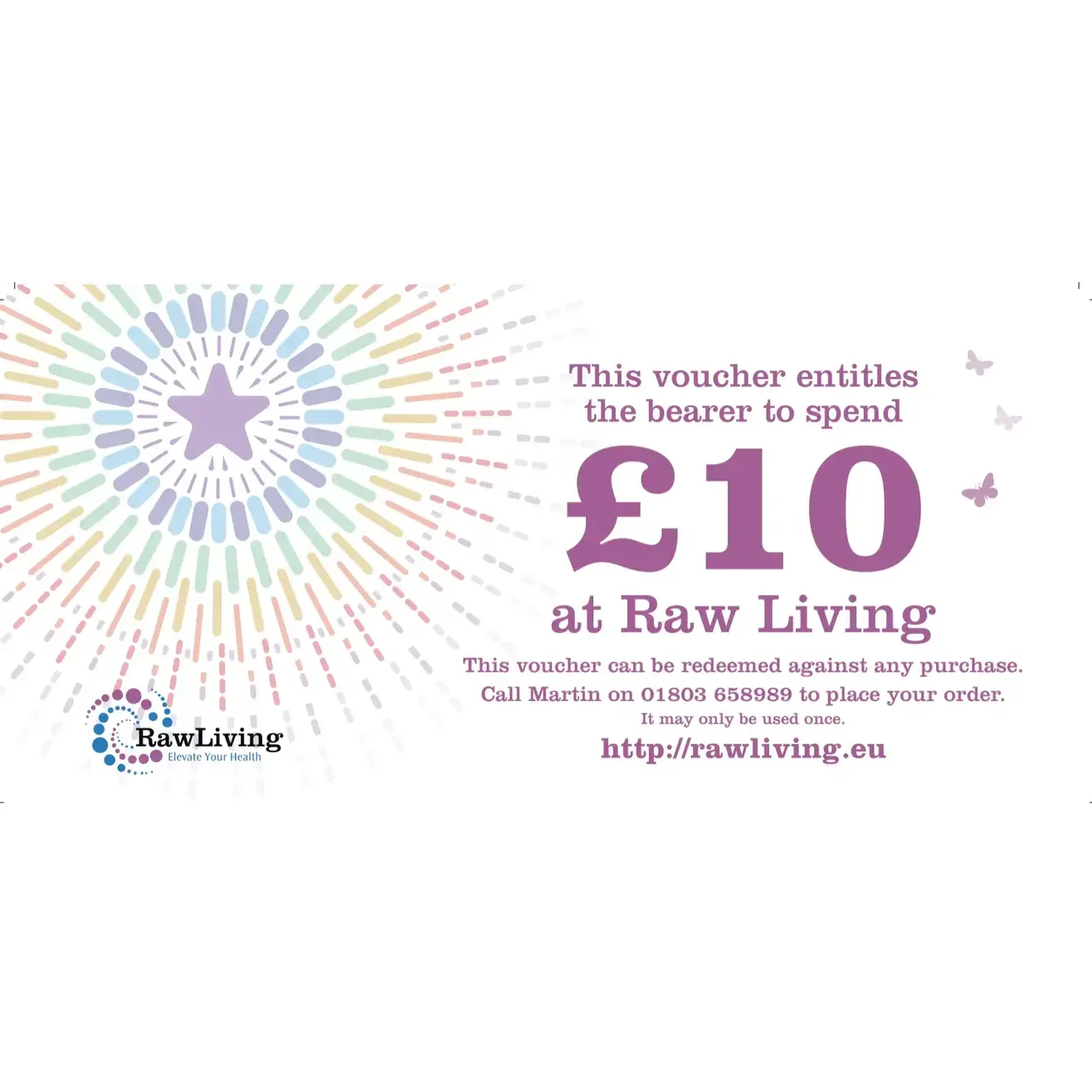 Gift Card Voucher (Postal Card)