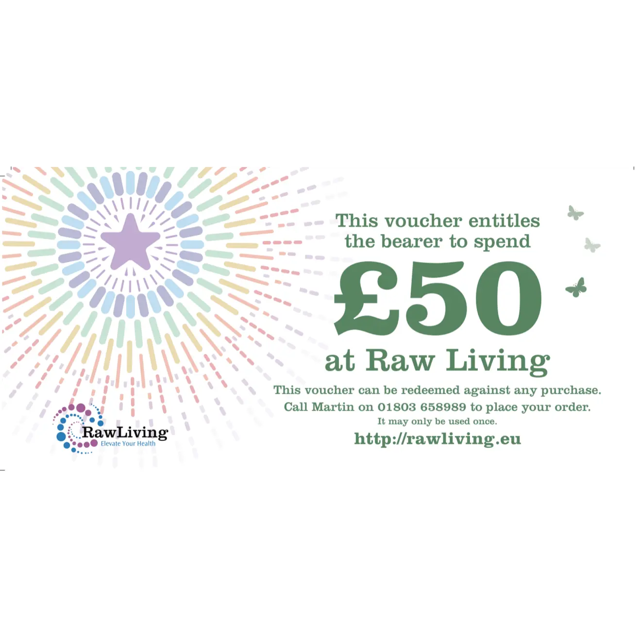 Gift Card Voucher (Postal Card)
