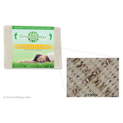 Organic Earthing Half Sheet (No Plug) | Groundology | Raw Living UK | EMF & Energy Protection | House & Home | Bedding | Groundology Organic Earthing Half Sheet (305cm x 90cm), made from 100% cotton, is a universal grounding / earthing sheet for grounding while sleeping.