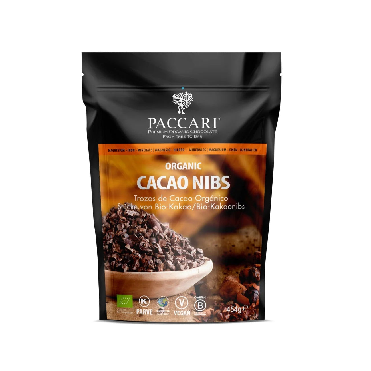 Raw Organic Biodynamic Cacao NIBS (200g)