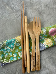 Balinese Bamboo Cutlery