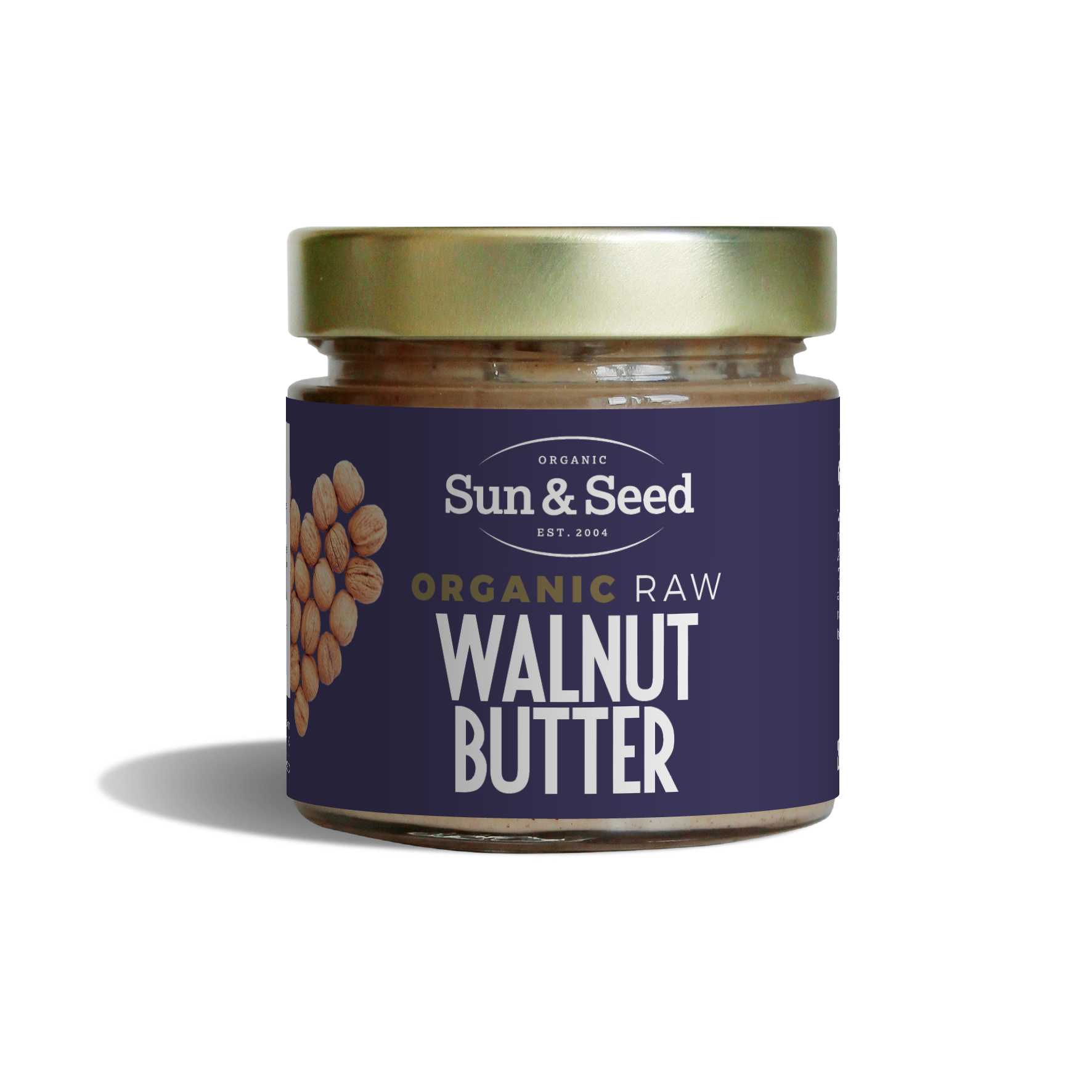 Sun &amp; Seed - Walnut Butter - Raw and Organic (200g)
