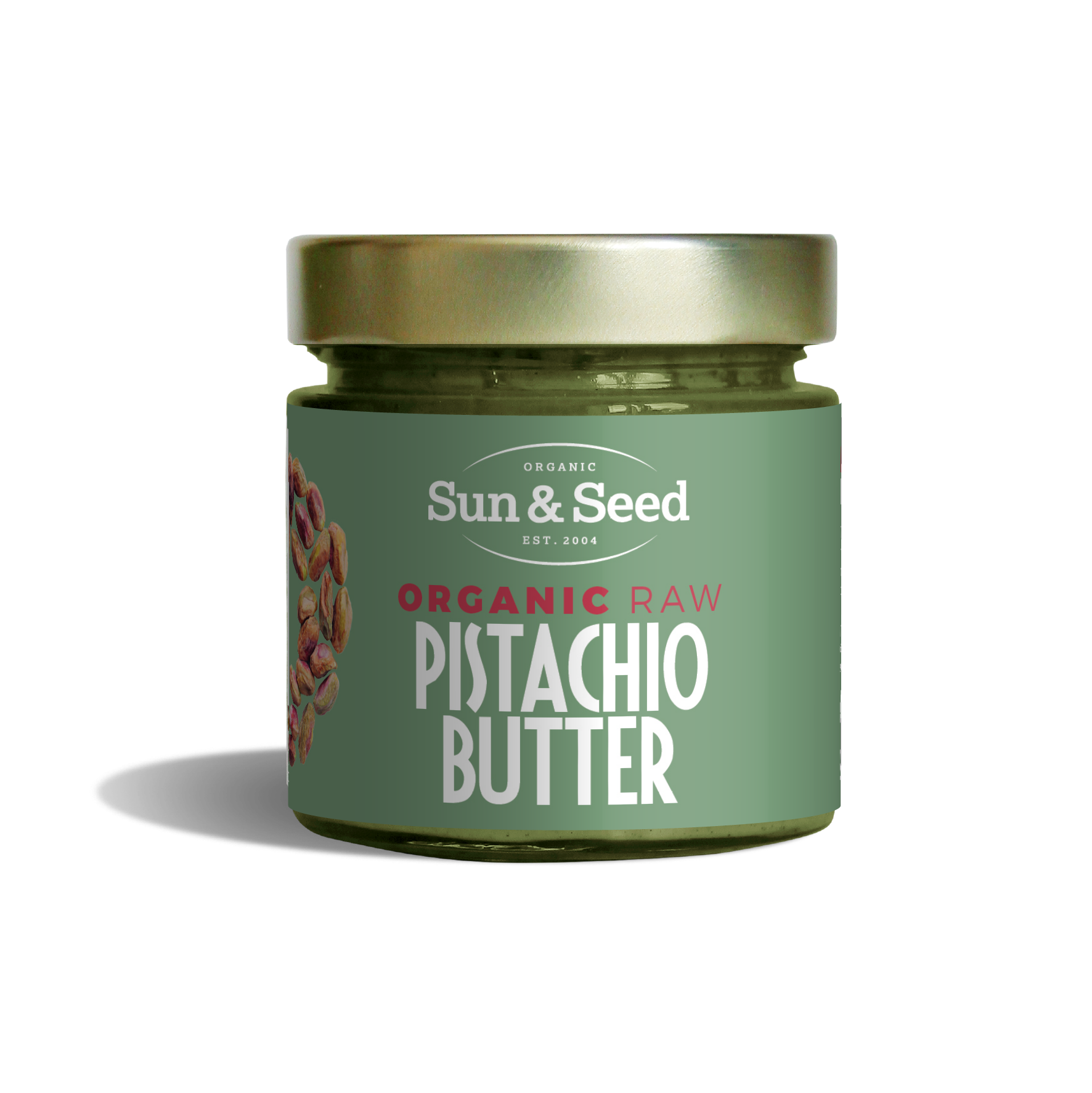 Sun &amp; Seed - Pistachio Butter - Raw and Organic (200g)