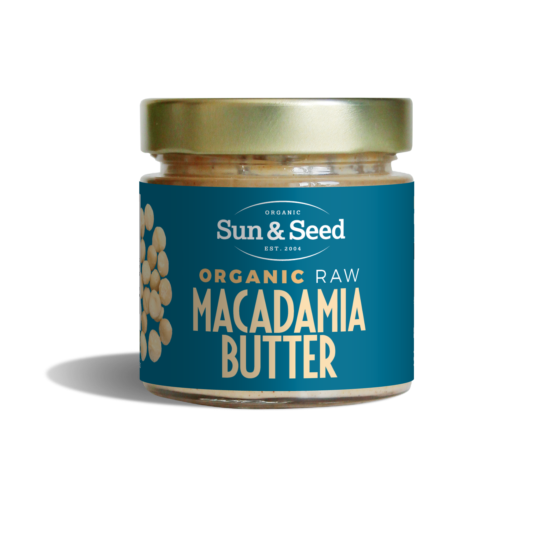 Sun &amp; Seed - Macadamia Butter - Raw and Organic (200g)