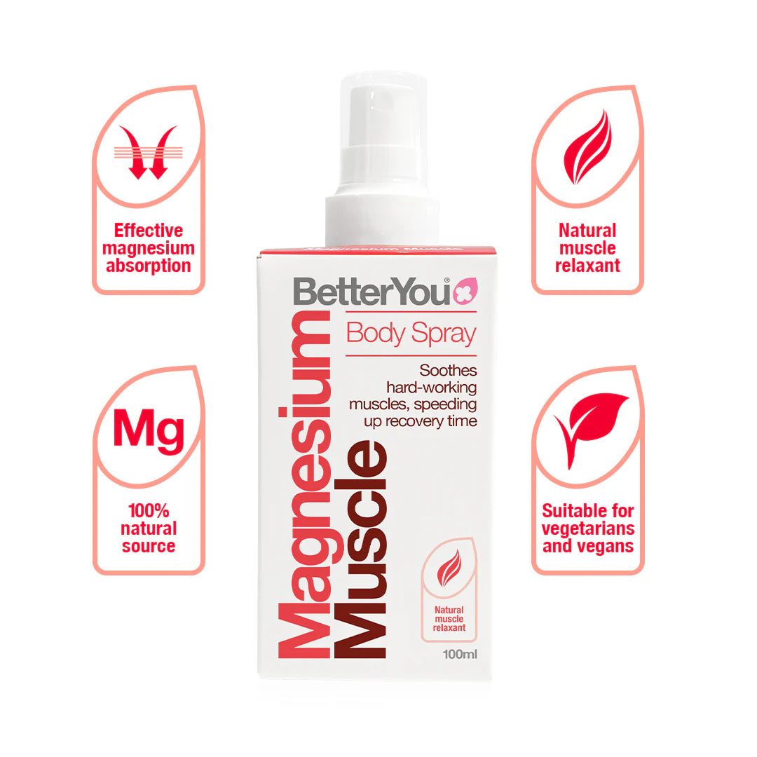 BetterYou - Magnesium Muscle Body Spray (100ml)