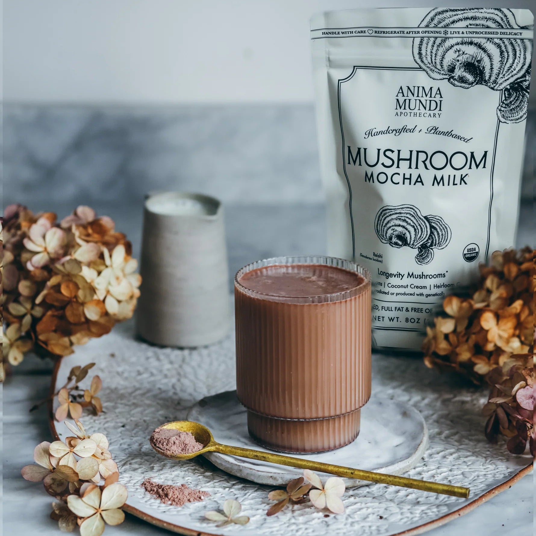 Mushroom Mocha Milk