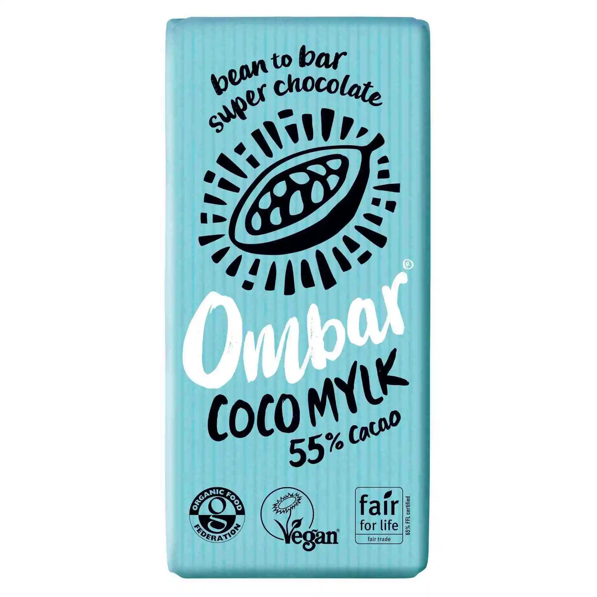 Coco Mylk 55% Organic Chocolate