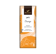 Organic Raw Chocolate Bar Orange 70%