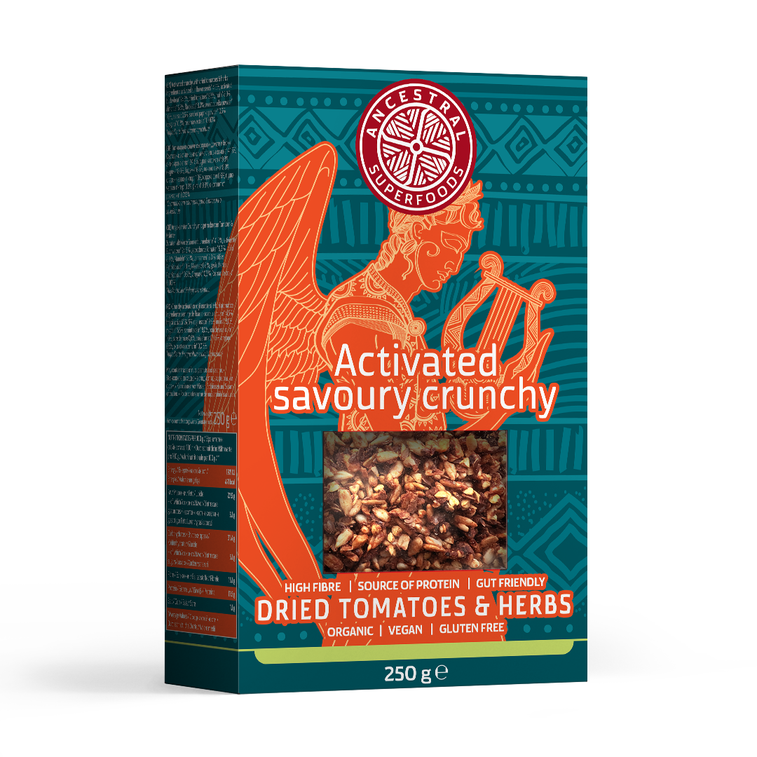 Activated Savoury Granola - Dried Tomatoes & Herbs