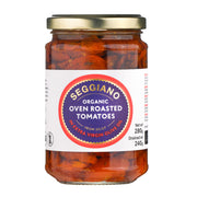 Organic Tomatoes in Olive Oil | Seggiano | Raw Living UK | Raw Foods | Seggiano Organic Tomatoes in Olive Oil are Certified Organic Grappolato Tomatoes, ripened and lightly roasted before being preserved in Extra Virgin Olive Oil.