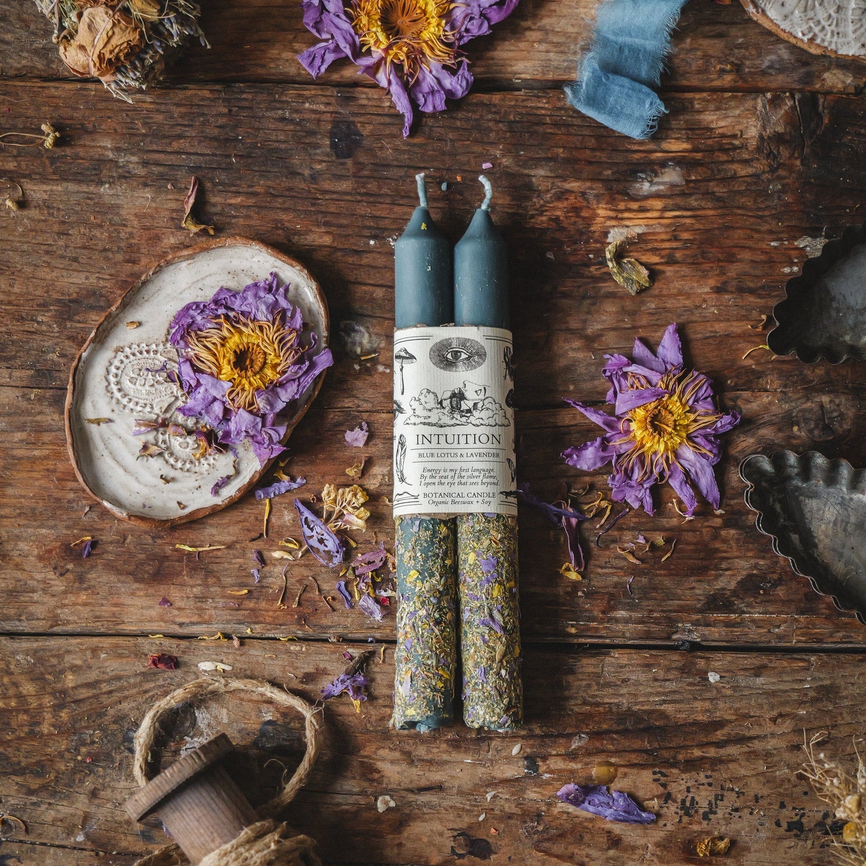 Intuition Ritual Candle | Dream & Third Eye Awakening