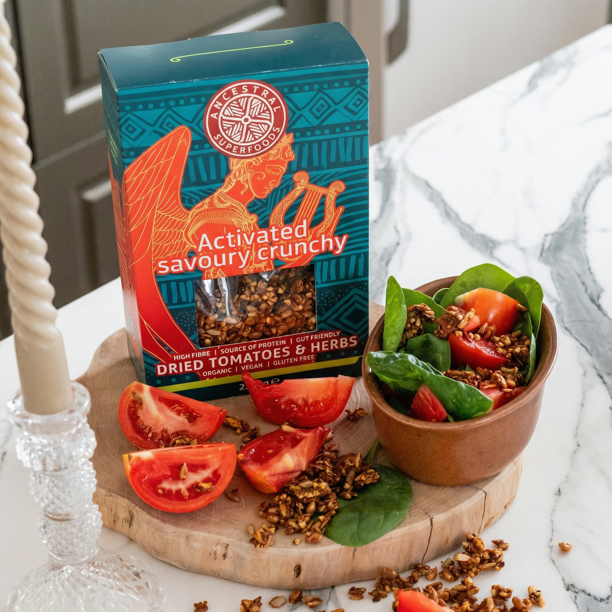 Activated Savoury Granola - Dried Tomatoes & Herbs