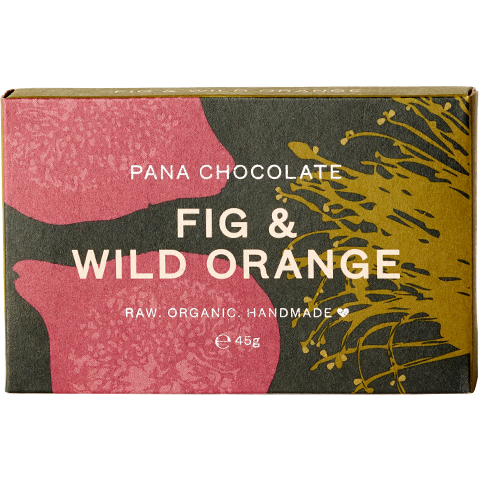 Fig &amp; Wild Orange (45g) - Pana Chocolate