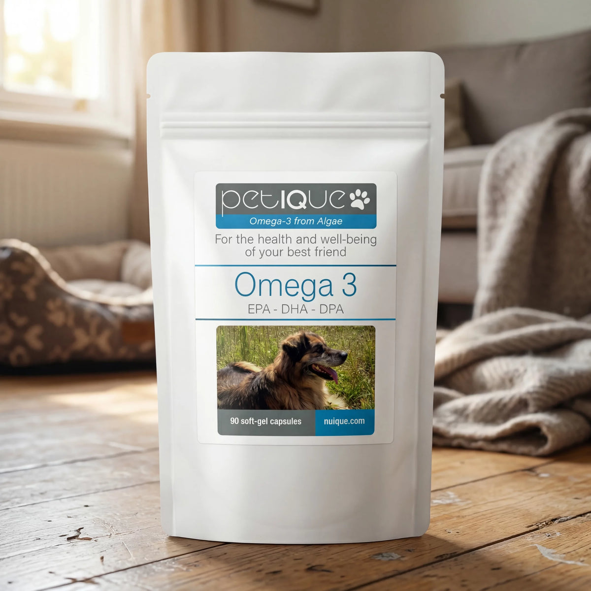 PetIQue Vegan Algae Omega 3 (EPA • DHA • DPA)
