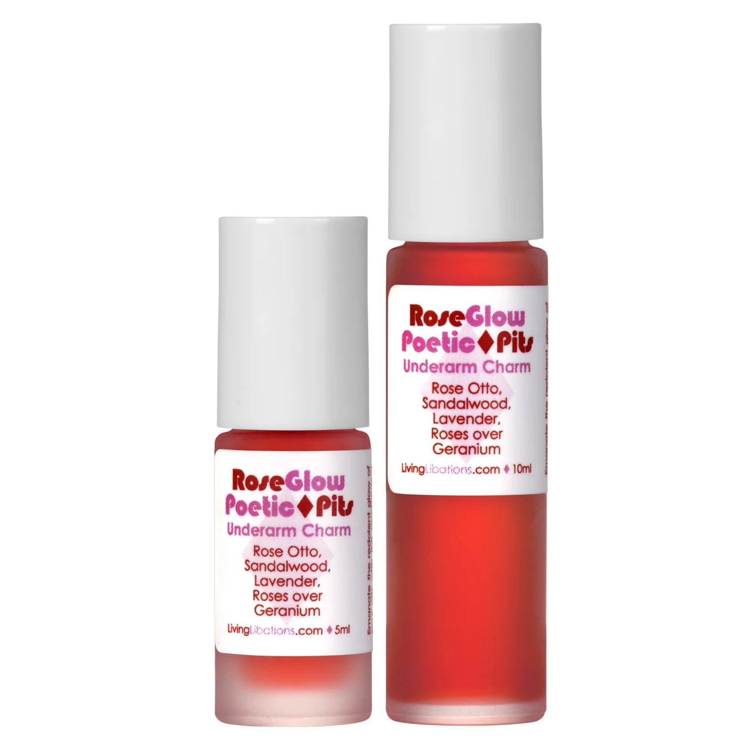 Living Libations - Poetic Pits - Rose Glow