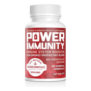 Bottle of Power Immunity supplement