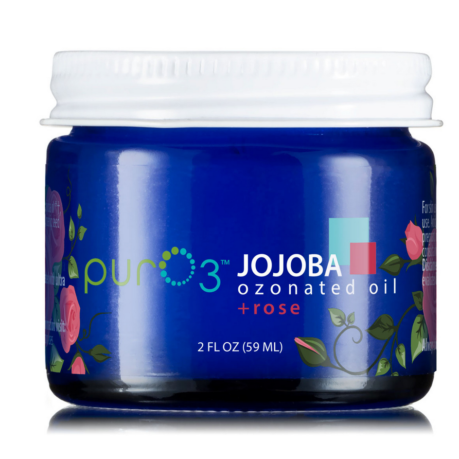 PurO3 Ozone-Infused Jojoba Oil with Rose