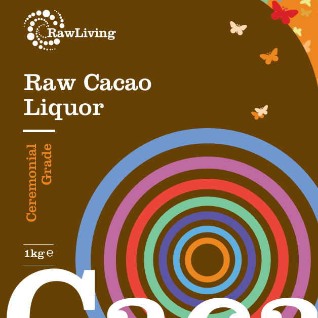 Cacao Liquor Peruvian | Raw Living UK | Raw Foods | Super Foods | Raw Living Raw Organic Unroasted Peruvian Cacao Liquor is made by pressing the whole cacao bean and heating it at very low temperatures until it forms a paste.