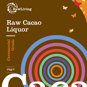 Cacao Liquor Peruvian | Raw Living UK | Raw Foods | Super Foods | Raw Living Raw Organic Unroasted Peruvian Cacao Liquor is made by pressing the whole cacao bean and heating it at very low temperatures until it forms a paste.