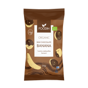 Organic Raw Chocolate Coated Banana