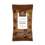 Organic Raw Chocolate Coated Raisins