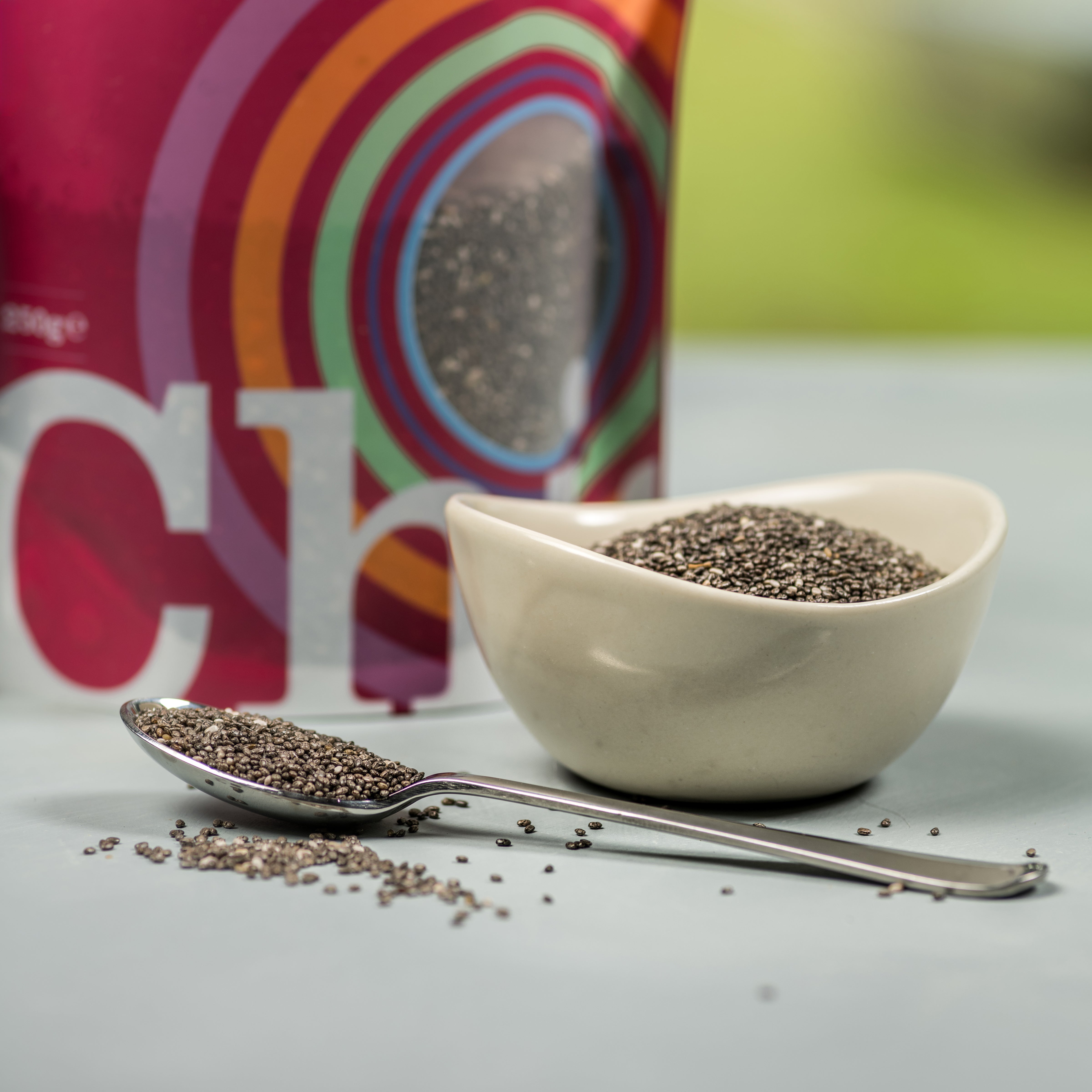 Organic Chia Seeds | Raw Living UK | Raw Foods | Raw Living Organic Chia Seeds: packed with Antioxidants, Chia is one of the most nutritious superfoods! Chia is full of Fibre, Protein, Vitamins & Minerals.