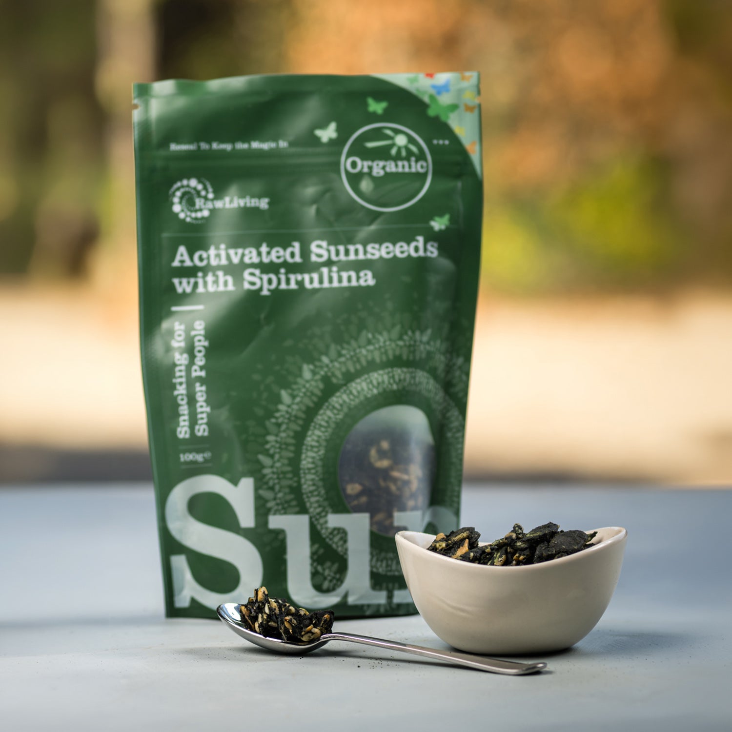 Activated Sunseeds with Spirulina - Organic