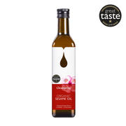 Organic Sesame Oil (500ml) | Clearspring | Raw Living UK | Clearspring Organic Sesame Oil is made using Highest Quality Organic Sesame, which is then cold-pressed without chemicals to ensure nutrition & flavour.