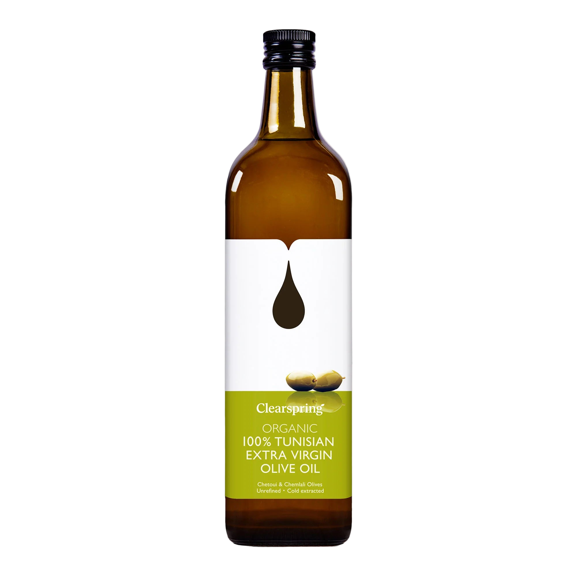 Tunisian Extra Virgin Olive Oil (500ml, 1L) | Clearspring | Raw Living UK | Clearspring Superior Category Tunisian Extra Virgin Olive Oil obtained from olives & solely by mechanical means. Grown & hand-picked to traditional methods.