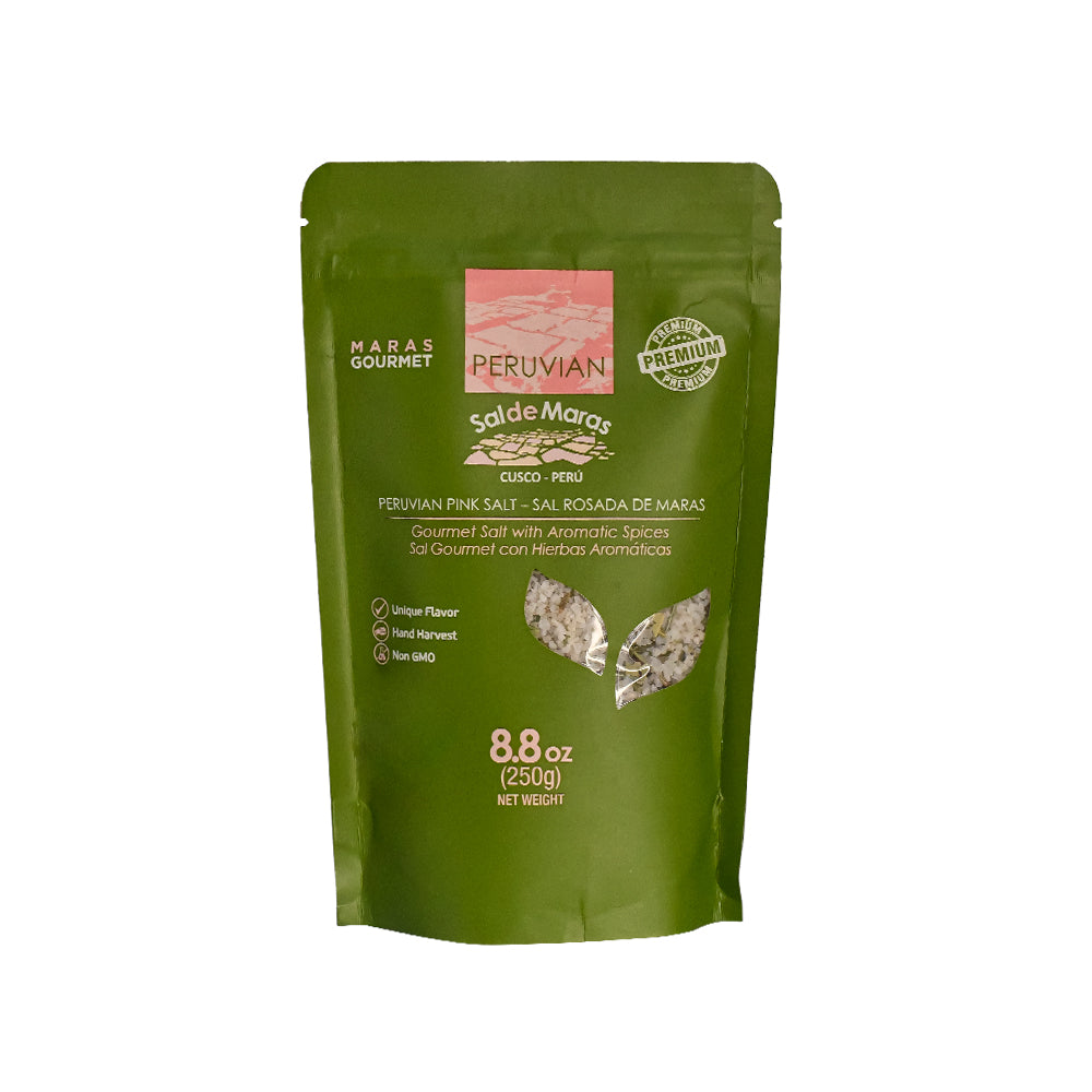 Peruvian Maras Salt - Coarse Grain With Spices
