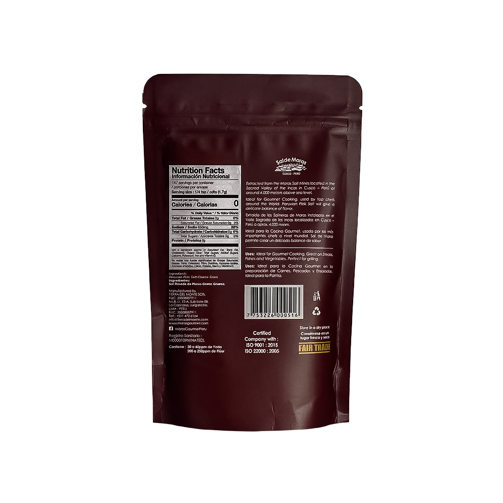 Peruvian Maras Salt - Coarse Grain