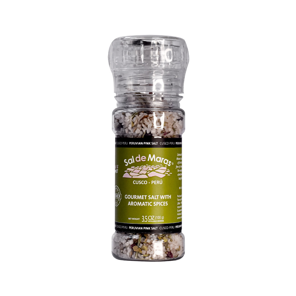 Peruvian Maras Salt - Coarse Grain With Spices