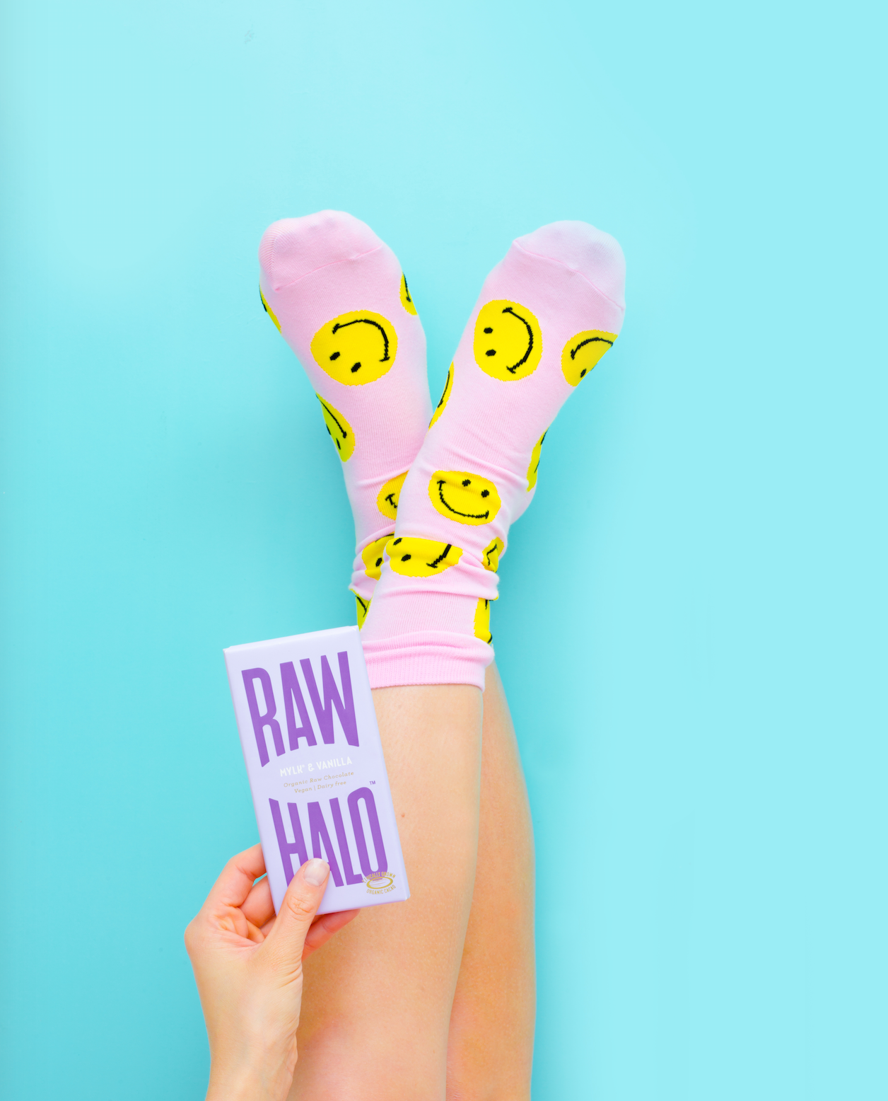 Raw Halo - Mylk &amp; Hazelnut Truffle Centres (90g)