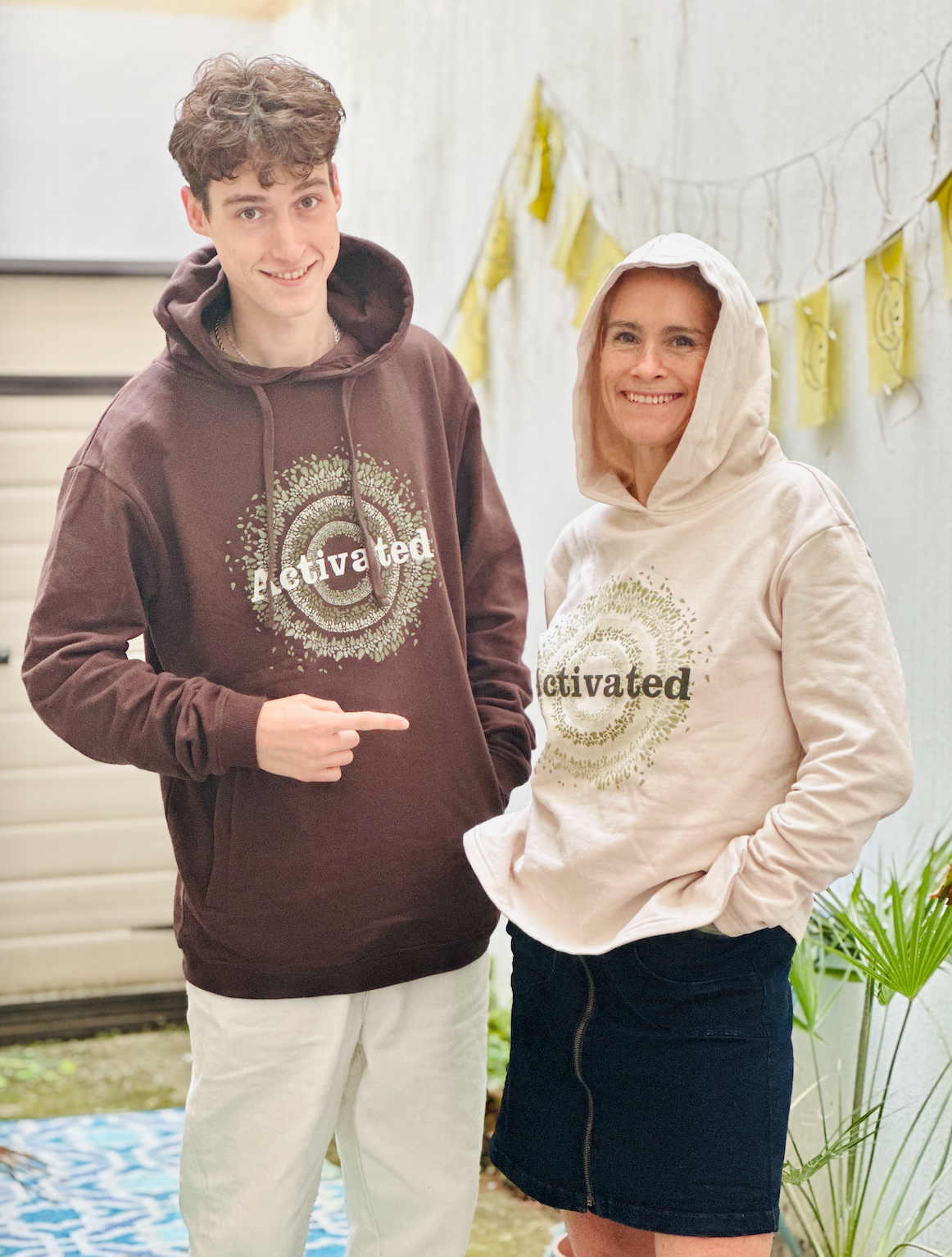 Women&#39;s Organic Cotton Hoodie - Activated