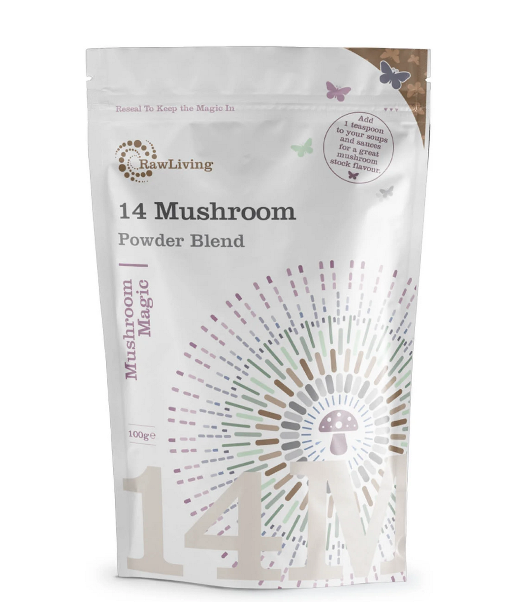 Magical Mycology Bundle (100g Mushrooms, Tote Bag and Mug)