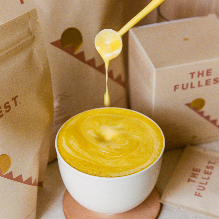 Warm Feelings Saffron Latte