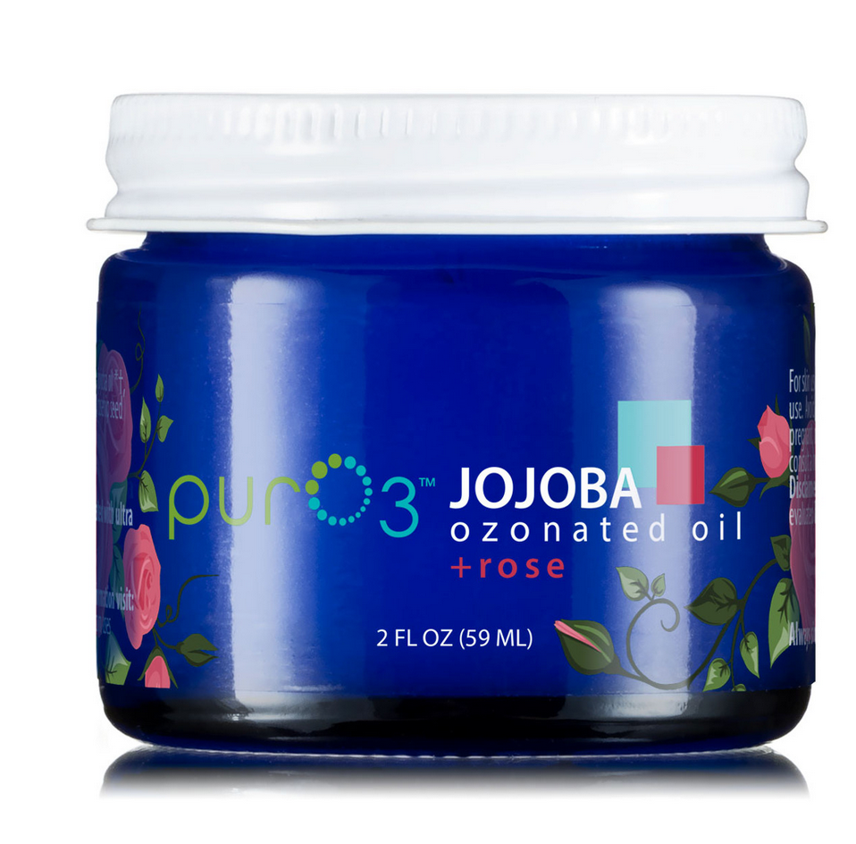 PurO3 Ozone-Infused Jojoba Oil with Rose