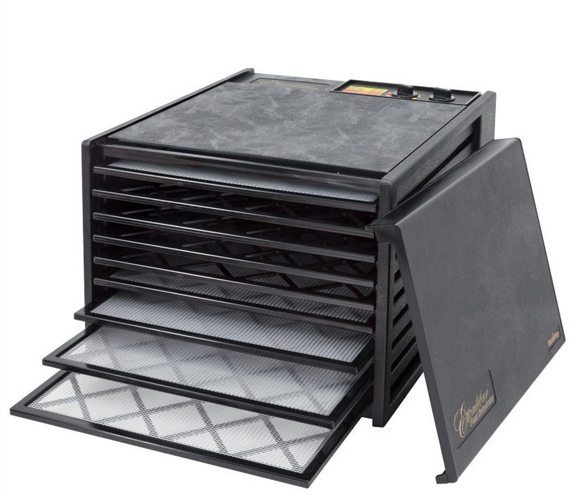 9-Tray Dehydrator with Timer (Black)