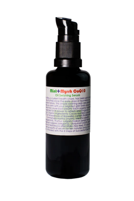 Living Libations - Mint and Myrrh Oil Swishing Serum